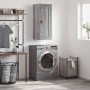Armario de pared madera de ingeniería gris Sonoma 34,5x34x90 cm by , Sideboards - Ref: Foro24-830482, Price: 48,71 €, Discoun...