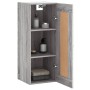 Armario de pared madera de ingeniería gris Sonoma 34,5x34x90 cm by , Sideboards - Ref: Foro24-830482, Price: 48,71 €, Discoun...
