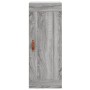 Armario de pared madera de ingeniería gris Sonoma 34,5x34x90 cm by , Sideboards - Ref: Foro24-830482, Price: 48,71 €, Discoun...