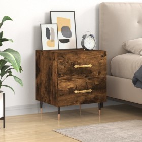 Mesita de noche madera ingeniería roble ahumado 40x35x47,5 cm von , Nachttische - Ref: Foro24-827270, Preis: 45,06 €, Rabatt: %