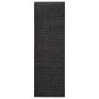 Alfombra de sisal natural negro 80x250 cm by , Rugs - Ref: Foro24-136325, Price: 104,77 €, Discount: %
