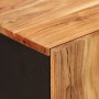 Aparador con 4 puertas madera maciza de acacia 60x33x75 cm by , Sideboards - Ref: Foro24-352918, Price: 145,38 €, Discount: %