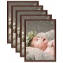 Marcos de fotos collage de mesa 5 uds rojo oscuro 13x18 cm by , Photo frames - Ref: Foro24-332662, Price: 14,34 €, Discount: %