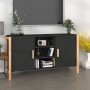 Aparador de madera contrachapada negro 107x38x60 cm by , Sideboards - Ref: Foro24-345679, Price: 108,23 €, Discount: %