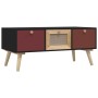 Mesa de centro con cajones madera contrachapada 80x40x35,5 cm de , Mesas de centro - Ref: Foro24-352158, Precio: 72,59 €, Des...