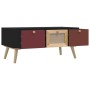 Mesa de centro con cajones madera contrachapada 80x40x35,5 cm de , Mesas de centro - Ref: Foro24-352158, Precio: 72,59 €, Des...