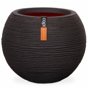 Capi Jarrón Nature Rib redondo negro 40x32 cm KBLR270 de , Maceteros y jardineras - Ref: Foro24-424217, Precio: 66,85 €, Desc...