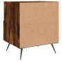 Mesita de noche madera ingeniería roble ahumado 40x35x47,5 cm von , Nachttische - Ref: Foro24-827382, Preis: 40,89 €, Rabatt: %
