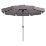 Madison Sombrilla de jardín redonda Flores Luxe taupe 300 cm by , Umbrellas - Ref: Foro24-418778, Price: 126,57 €, Discount: %