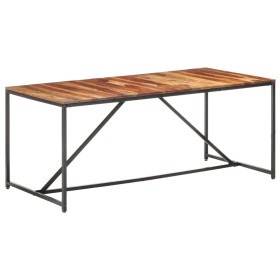 Mesa de comedor madera maciza 180x90x76 cm de , Mesas de cocina y de comedor - Ref: Foro24-286343, Precio: 206,06 €, Descuent...