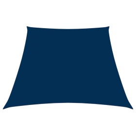 Toldo de vela trapezoidal de tela oxford azul 3/5x4 m de , Sombrillas - Ref: Foro24-135573, Precio: 62,18 €, Descuento: %