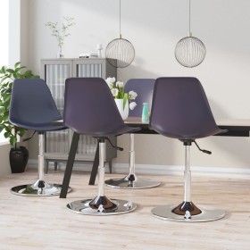 Sillas de comedor giratorias 4 unidades PP lila de , Sillas de comedor - Ref: Foro24-338276, Precio: 147,64 €, Descuento: %