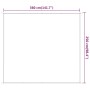 Toldo vertical beige 250x360 cm tela oxford by , Umbrellas - Ref: Foro24-148284, Price: 41,61 €, Discount: %