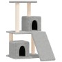 Rascador para gatos con postes de sisal gris claro 82 cm von , Katzenmöbel - Ref: Foro24-171664, Preis: 51,26 €, Rabatt: %