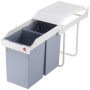 Hailo Papelera de armario Multi-Box Duo tamaño L 2x14 L crema 3659-001 von , Mülltonnen und Mülltonnen - Ref: Foro24-415438, ...