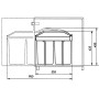 Hailo Papelera de armario Multi-Box Duo tamaño L 2x14 L crema 3659-001 von , Mülltonnen und Mülltonnen - Ref: Foro24-415438, ...