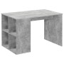 FMD Escritorio con estantes laterales color hormigón 117x73x75 cm by , Desks - Ref: Foro24-428731, Price: 167,92 €, Discount: %