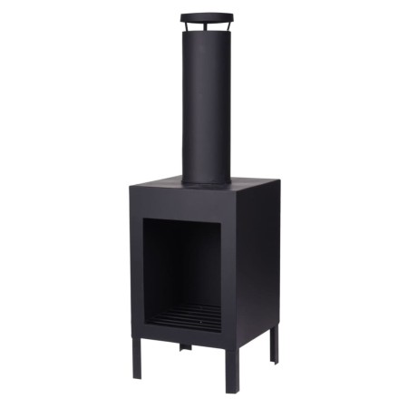 ProGarden Chimenea con tubo negro 100 cm by , Chimneys - Ref: Foro24-442164, Price: 84,76 €, Discount: %