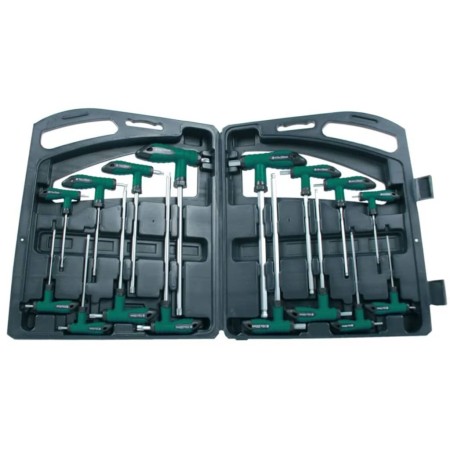 Brüder Mannesmann Juego de llaves con mango en T de 16 piezas 18190 by , wrenches - Ref: Foro24-408570, Price: 39,22 €, Disco...