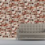 DUTCH WALLCOVERINGS Papel pintado ladrillos rojo de , Papel pintado - Ref: Foro24-437387, Precio: 18,21 €, Descuento: %