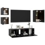Set de muebles de TV 5 piezas madera contrachapada negro von , TV-Möbel - Ref: Foro24-3078800, Preis: 138,59 €, Rabatt: %