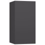 Muebles de salón 7 pzas madera ingeniería gris 30,5x30x60 cm by , TV Furniture - Ref: Foro24-3078953, Price: 232,79 €, Discou...