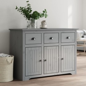 Aparador BODO madera maciza de pino gris 115,5x44x80 cm by , Sideboards - Ref: Foro24-355067, Price: 226,79 €, Discount: %