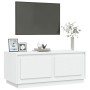 Mesa de centro madera contrachapada blanco 102x50x44 cm by , Coffee table - Ref: Foro24-819876, Price: 49,22 €, Discount: %