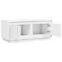 Mesa de centro madera contrachapada blanco 102x50x44 cm by , Coffee table - Ref: Foro24-819876, Price: 49,22 €, Discount: %