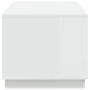 Mesa de centro madera contrachapada blanco 102x50x44 cm by , Coffee table - Ref: Foro24-819876, Price: 49,22 €, Discount: %