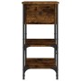 Mesitas noche 2 uds madera ingeniería roble ahumado 34x36x70 cm by , Nightstands - Ref: Foro24-825978, Price: 76,45 €, Discou...