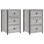 Mesitas noche 2 uds madera ingeniería gris Sonoma 40x36x60 cm von , Nachttische - Ref: Foro24-826000, Preis: 120,32 €, Rabatt: %