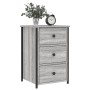 Mesitas noche 2 uds madera ingeniería gris Sonoma 40x36x60 cm von , Nachttische - Ref: Foro24-826000, Preis: 120,32 €, Rabatt: %