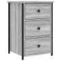 Mesitas noche 2 uds madera ingeniería gris Sonoma 40x36x60 cm von , Nachttische - Ref: Foro24-826000, Preis: 120,32 €, Rabatt: %