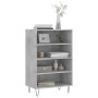 Aparador alto madera de ingeniería gris hormigón 57x35x90 cm von , Sideboards - Ref: Foro24-827232, Preis: 39,74 €, Rabatt: %