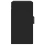 Armario de pared madera de ingeniería negro 60x31x60 cm by , Lockers and storage cabinets - Ref: Foro24-829965, Price: 60,86 ...