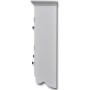 Armario de cocina de pared de madera y puerta de vidrio blanco von , Küchenschränke - Ref: Foro24-241374, Preis: 170,26 €, Ra...