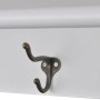 Armario de cocina de pared de madera y puerta de vidrio blanco von , Küchenschränke - Ref: Foro24-241374, Preis: 170,26 €, Ra...