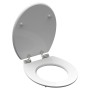 SCHÜTTE Tapa de váter con cierre suave brillante MDF BLUE WOOD by , Toilet and bidet seats - Ref: Foro24-438752, Price: 59,25...