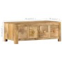 Mesa de centro con 4 cajones madera maciza de mango 90x50x35 cm de , Mesas de centro - Ref: Foro24-285827, Precio: 226,33 €, ...