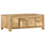 Mesa de centro con 4 cajones madera maciza de mango 90x50x35 cm de , Mesas de centro - Ref: Foro24-285827, Precio: 226,33 €, ...