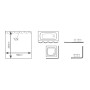 RIDDER Cortina de ducha Satin White 180x200 cm de , Cortinas de ducha - Ref: Foro24-425886, Precio: 38,07 €, Descuento: %