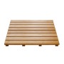 RIDDER Alfombra de baño Grating Nature de madera 52x52 cm von , Teppiche und Badematten - Ref: Foro24-425920, Preis: 54,73 €,...
