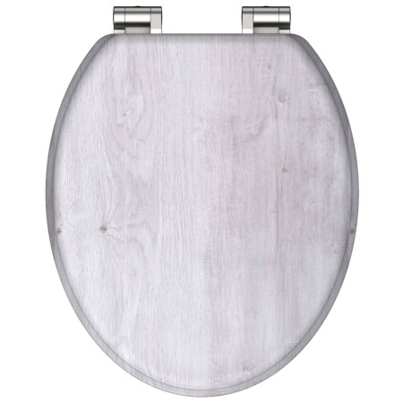 SCHÜTTE Asiento de inodoro con cierre suave LIGHT WOOD MDF by , Toilet and bidet seats - Ref: Foro24-435086, Price: 58,04 €, ...
