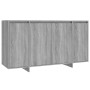 Aparador de madera de ingeniería gris Sonoma 135x41x75 cm by , Sideboards - Ref: Foro24-813057, Price: 164,38 €, Discount: %