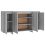 Aparador de madera de ingeniería gris Sonoma 135x41x75 cm by , Sideboards - Ref: Foro24-813057, Price: 164,38 €, Discount: %