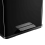 Hailo Papelera con pedal Oko Duo Plus tamaño L 17+9 L negro 0630-260 von , Mülltonnen und Mülltonnen - Ref: Foro24-415431, Pr...