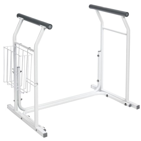 RIDDER Barra de apoyo para inodoro móvil blanco 150 kg A0110101 by , Safety handles - Ref: Foro24-421614, Price: 97,49 €, Dis...