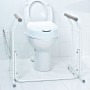 RIDDER Barra de apoyo para inodoro móvil blanco 150 kg A0110101 by , Safety handles - Ref: Foro24-421614, Price: 97,49 €, Dis...