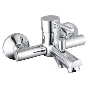 SCHÜTTE Grifo monomando mezclador de bañera LAURANA cromado de , Grifos - Ref: Foro24-425789, Precio: 66,51 €, Descuento: %